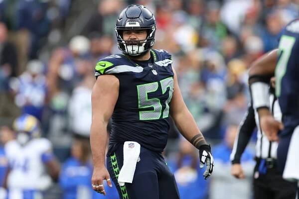 Seahawks center Connor Williams retired at 27 years old midway through the season after having played all of the team's offensive snaps this season.