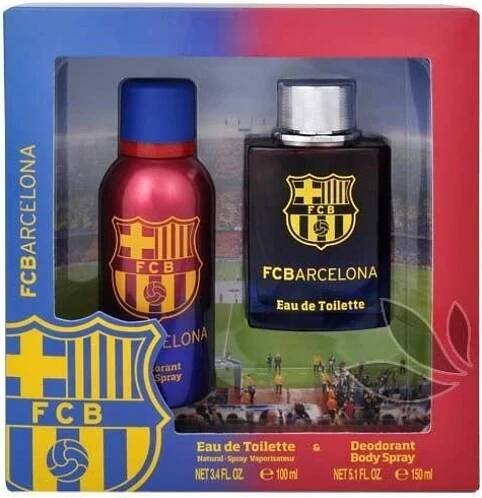 EP Line FC Barcelona EDT 100 ml + deospray 150 ml dárková sada