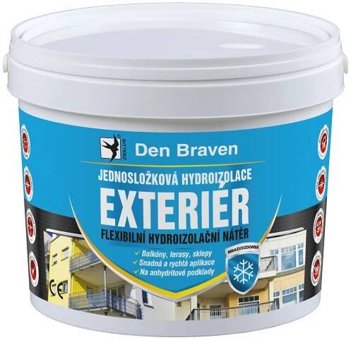 Den Braven Jednosložková hydroizolace EXTERIÉR 2,5 kg nakoupit u OBI