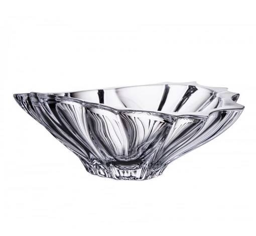 Křišťálová mísa Plantica, 33 cm, Aurum Crystal