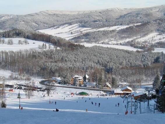 Filipovice - sjezdovky a sníh