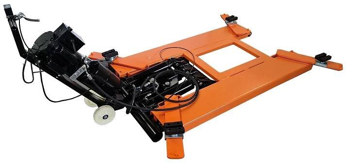 Mobilní nůžkový zvedák, pneuservisní zvedák, 3t, hydraulický, 230V U-B30M 230V