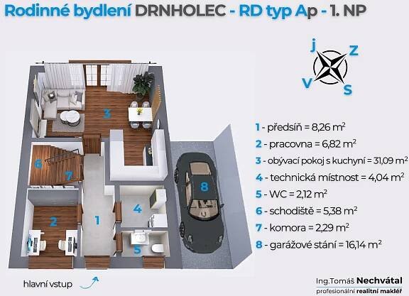 Prodej Dům, Pasohlávky, okres Brno-venkov
