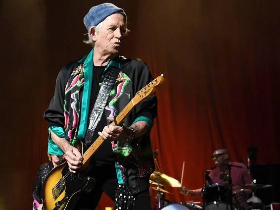 Keith Richards of The Rolling Stones