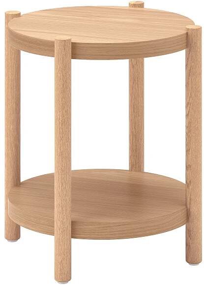 LISTERBY odkládací stolek, dýha dub, 50 cm - IKEA
