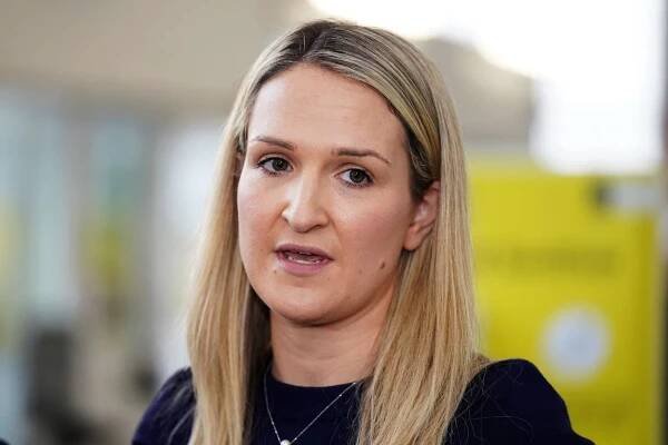 Ireland’s Justice Minister Helen McEntee (Brian Lawless/PA)
