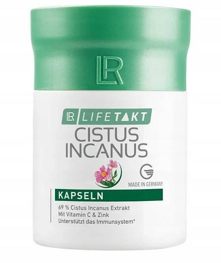Doplněk stravy Zdravý CISTUS INCANUS Imunita Vitamínu Zinek Vitamín C