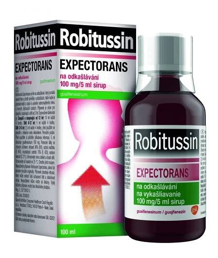 Robitussin Expectorans sirup na odkašlávání 100 ml
