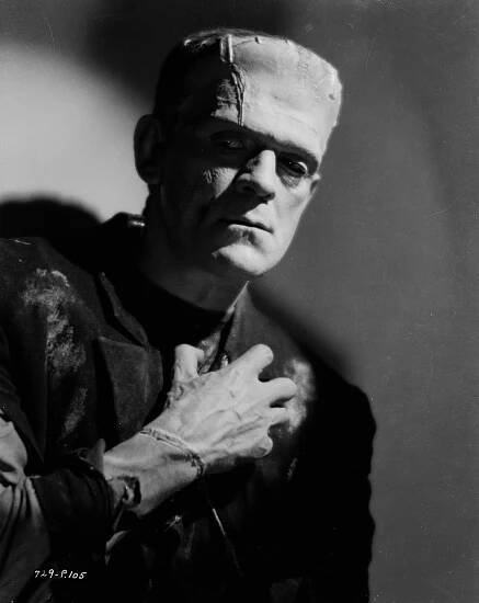 Boris Karloff in The Bride of Frankenstein (1935)