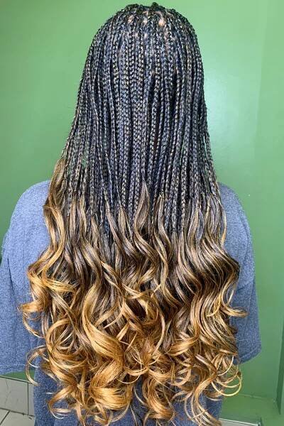Unionbeauty 30 Inch French Curly Braiding Hair 8 Packs Pre-Stretched Braiding Hair Spanish Curl Braids Bouncy Loose Wavy Braiding Hair Ombre Synthetic Crochet H… in 2025 | French curl, Wavy hair with braid, Braids with extensions