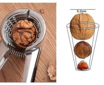 Quick Nut Cracker- pekan, vlašské ořechy, lískový louskáček hliníko...