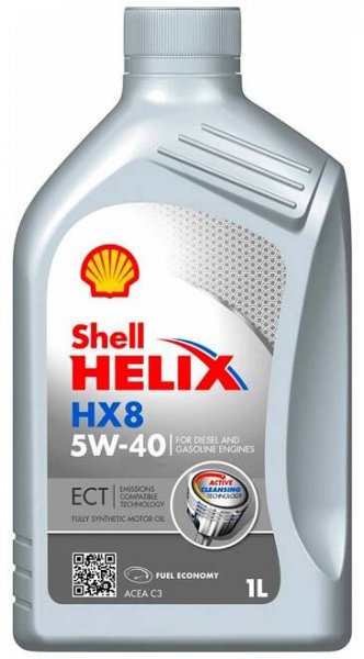 Shell Helix HX8 ECT 5W30 - e-oleje.cz
