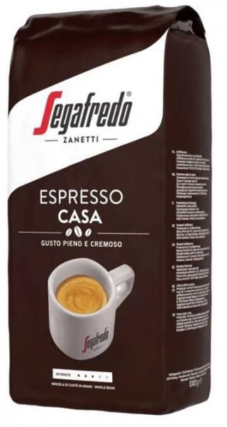Zrnková káva Segafredo - Espresso Casa, 1 kg