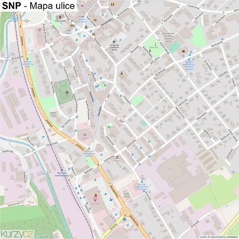 SNP - mapy | Kurzy.cz