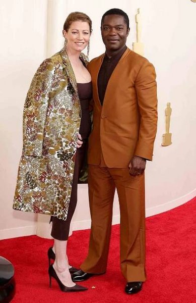 Jessica Oyelowo and David Oyelowo attend the 96th Annual Academy Awards on March 10, 2024 in Hollywood, California. 
