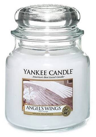 Vonná svíčka Yankee Candle Angel's Wings, doba hoření 65 h