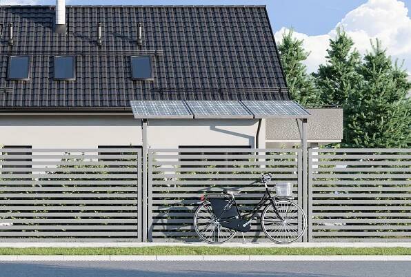 Fotografie: Vratový H-servis s.r.o. - Sloupy pro fotovoltaické panely a plot. - ČESKÉSTAVBY.cz
