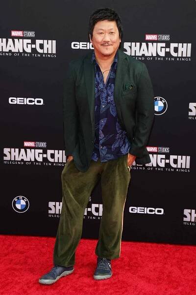 Benedict Wong attends Disney's premiere of 
