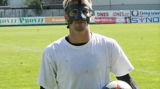 Jugas jako Batman. Měl masku i od Grygery a přeje si jeho formu