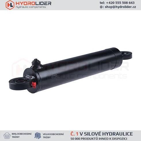 Jednočinný hydraulický válec délka válce: 430 mm zdvih: 250 mm CJ2F-60/50/250 U25S