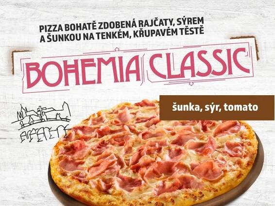 BOHEMIA CLASSIC / 375g - BAGSY PIZZA