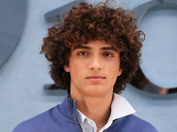 Matthew McConaughey's son Levi attends his first show at Men's Fashion Week in Paris