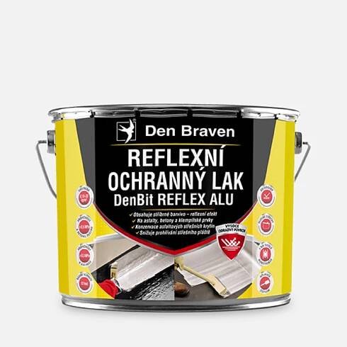Den Braven Reflexný ochranný lak DenBit REFLEX ALU 9 kg