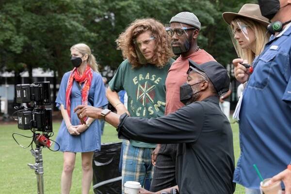 Blake Anderson, Lamorne Morris - Woke - A Knight in the Park - Z natáčení