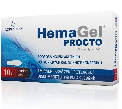 Apotex HemaGel PROCTO čípky 10ks cena od 258 Kč | Pricemania