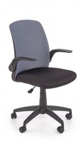 HALMAR Kancelářská židle Reta černá/šedá