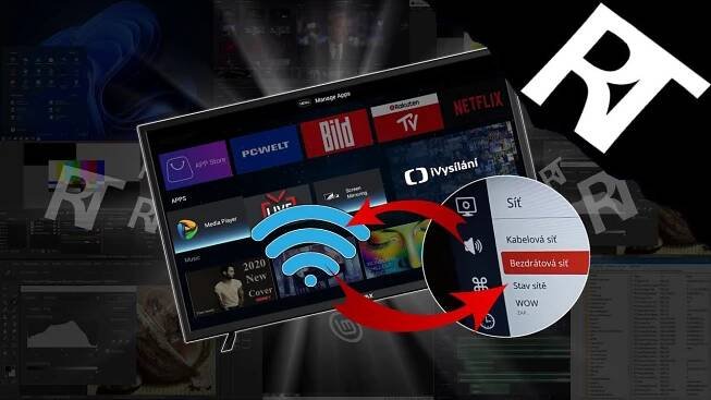 Jak připojit TV k WiFi - Jak připojit televizi k internetu - Smart televize (návod)