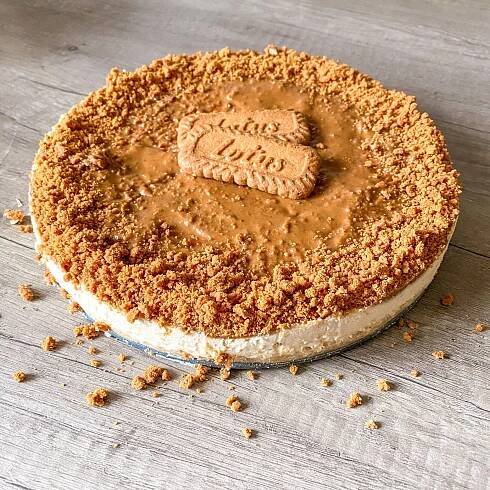 Nepečený Lotus cheesecake