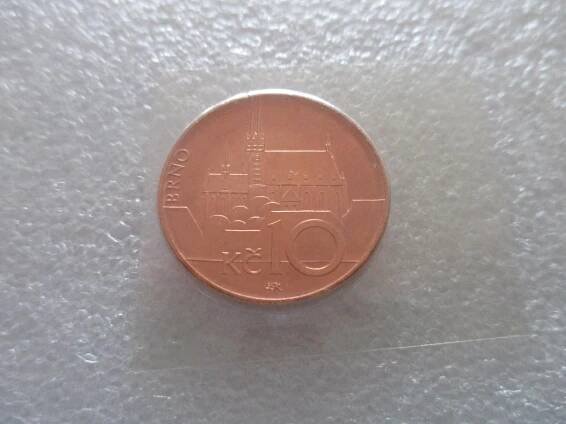 Mince 10 kč 2008 UNC TOP STAV