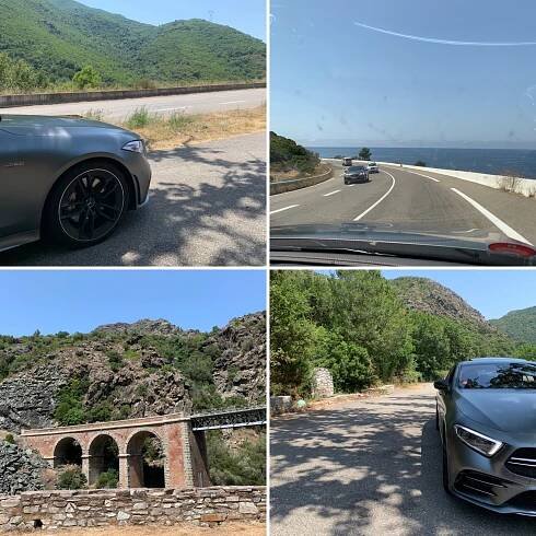 Fotostory roadtrip Praha - Korsika s Mercedesem CLS53 AMG (1.díl) | Auto Kabelky – Blog Veroniky Petrů