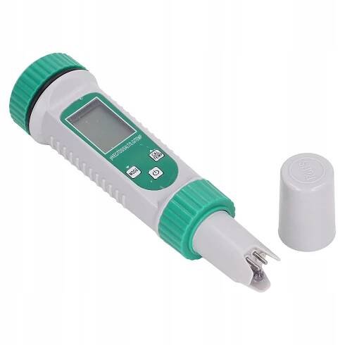 Tester kvality vody 6 v 1 PH EC TDS SALT SG TEMP Měřič vody pro akvárium