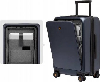 Příruční zavazadlo kufr Level 8 PORT USB Model BLUE