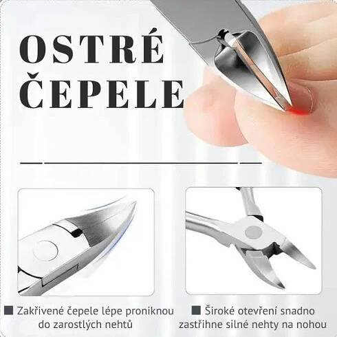 5dílná sada profesionálních kleštiček na nehty | NAILPRO – cz.revine.eu
