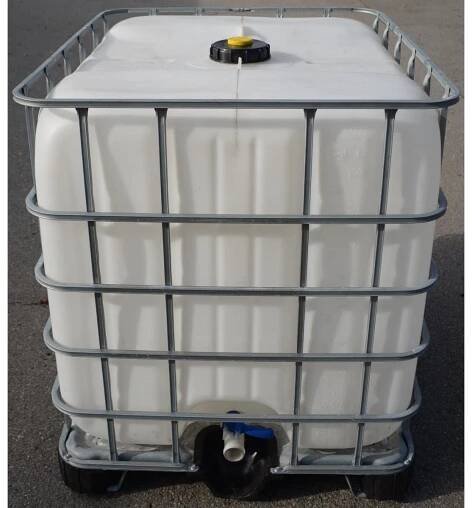 IBC 1000L ZAHRADA 15cm na pozinku/plastu/mix