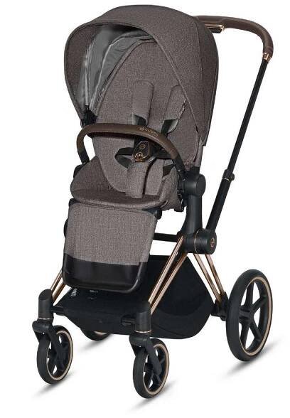Kočárek CYBEX Priam Chrome Black Seat Pack PLUS 2021 včetně korby - 3