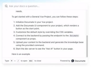 Integrate An AI Assistant Into Your Documentation Website