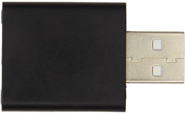 Plastový USB blokátor dat CLODDY - solid black