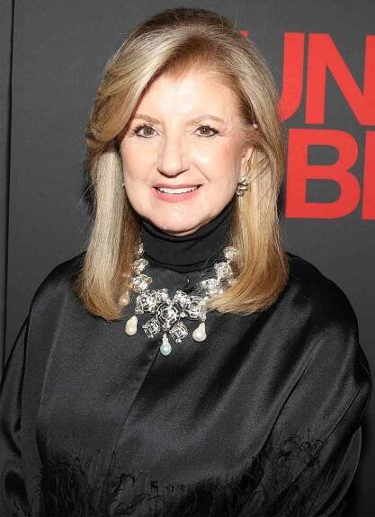 Arianna Huffington attends the opening night of "Sunset BLVD"