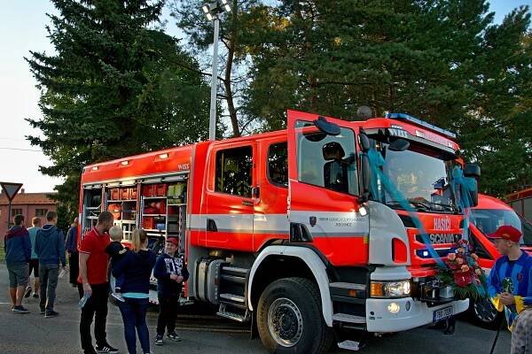 Slavnostní předání nové CAS 20 Scania 