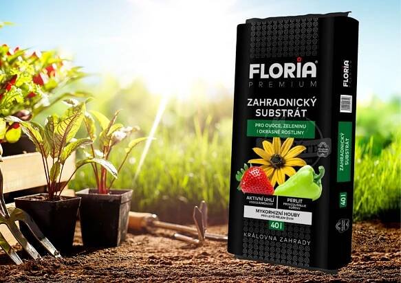 FLORIA premium substrát s mykorhizou - Florenium