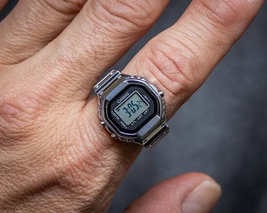 Hands-On: Casio Ring Watch CRW001-1 | aBlogtoWatch