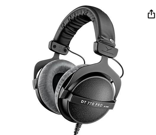 Beyerdynamic DT 770 80ohms Headphones