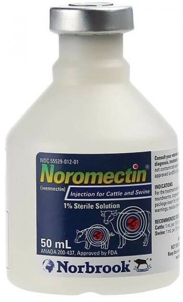 Mini Pig Ivermectin 1% Noromectin Wormer