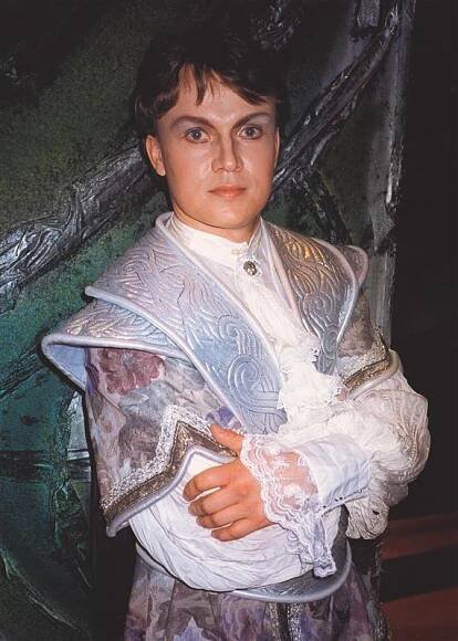 Kouzelná flétna 20.10.1995 Aleš Briscein (Tamino) Foto: Miloslav Pospíšil