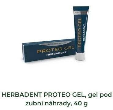 Zubní náhrada nemusí být noční můrou, aneb úleva pro dásně a sliznice zatížené zubní náhradou | HERBADENT SHOP