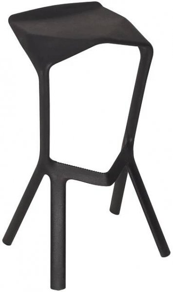 Barhocker Miura, schwarz